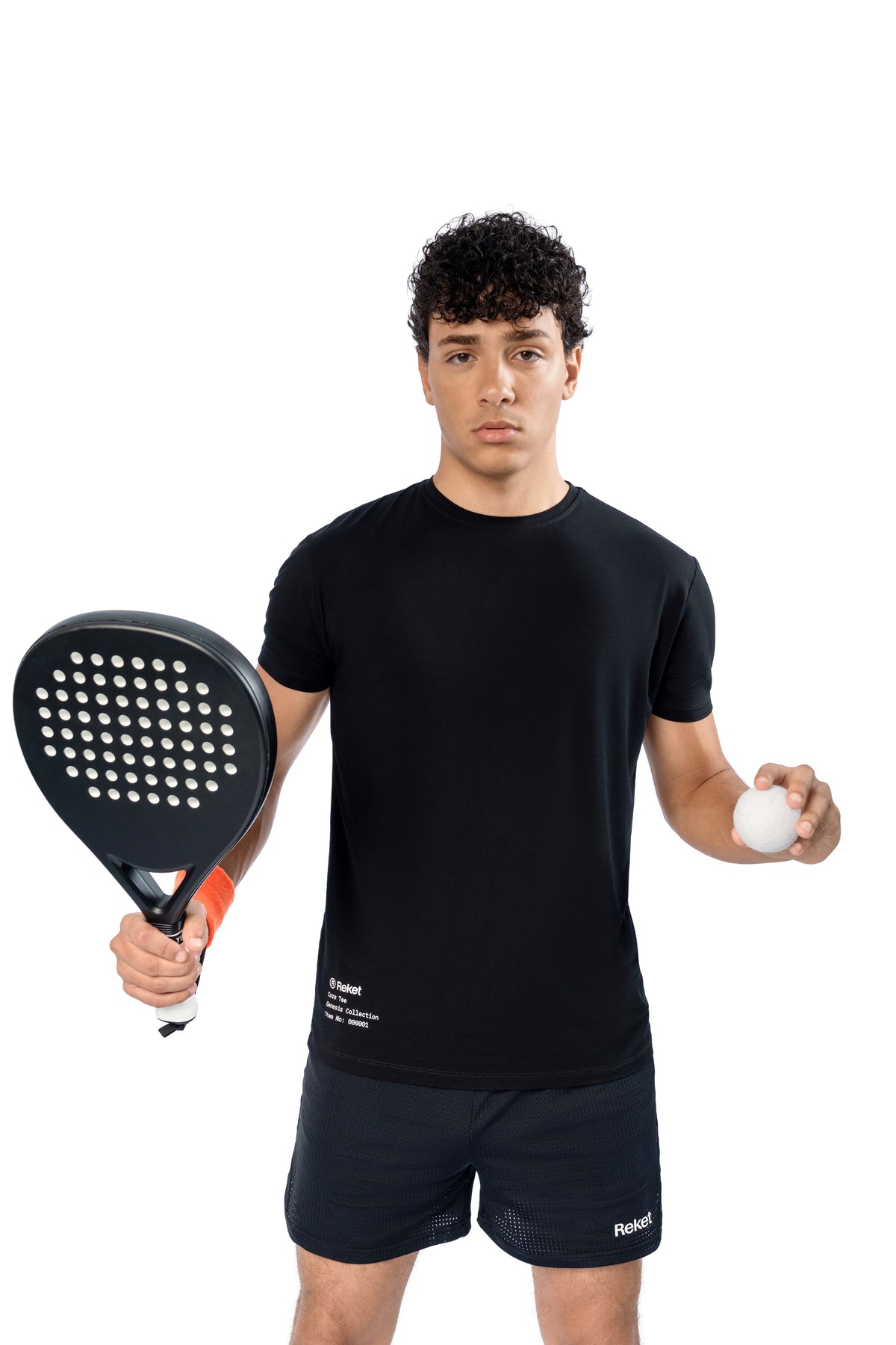 Core Tee worn on court
